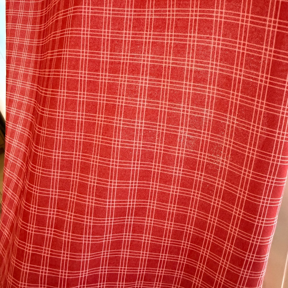 Red Plaid Two-Piece Set - Picture 4 of 5